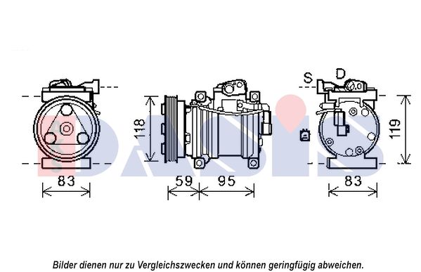 AKS DASIS Kompressor,kliimaseade 852578N